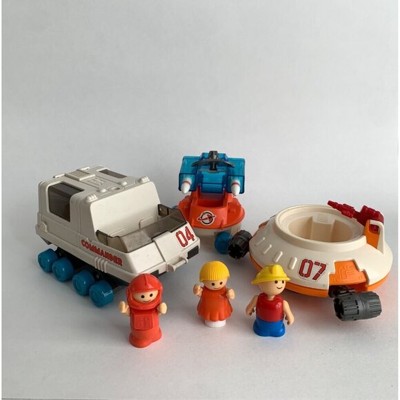 Vintage Playmate Playskool Space Station Set - Picture 1 of 13